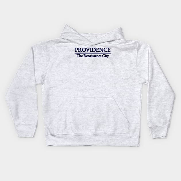 Providence - The Renaissance City Kids Hoodie by Reiz Clothing